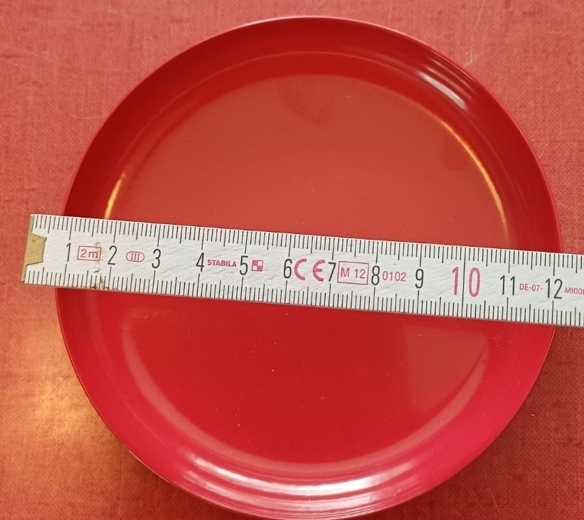 Piatti di portata: Rote Etagere mit Herz-Griff – Nuovo (secondo la descrizione) da Flaach venduto da ker_6ml7 3