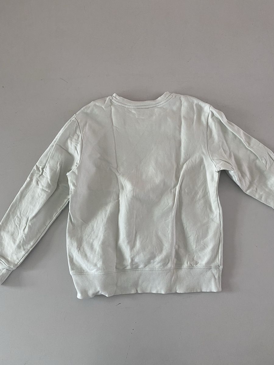 Hugo Boss Maglioni & Felpe: Boss - Pulli mintgrün mit Aufdruck – Usato da Basel venduto da riesther 3