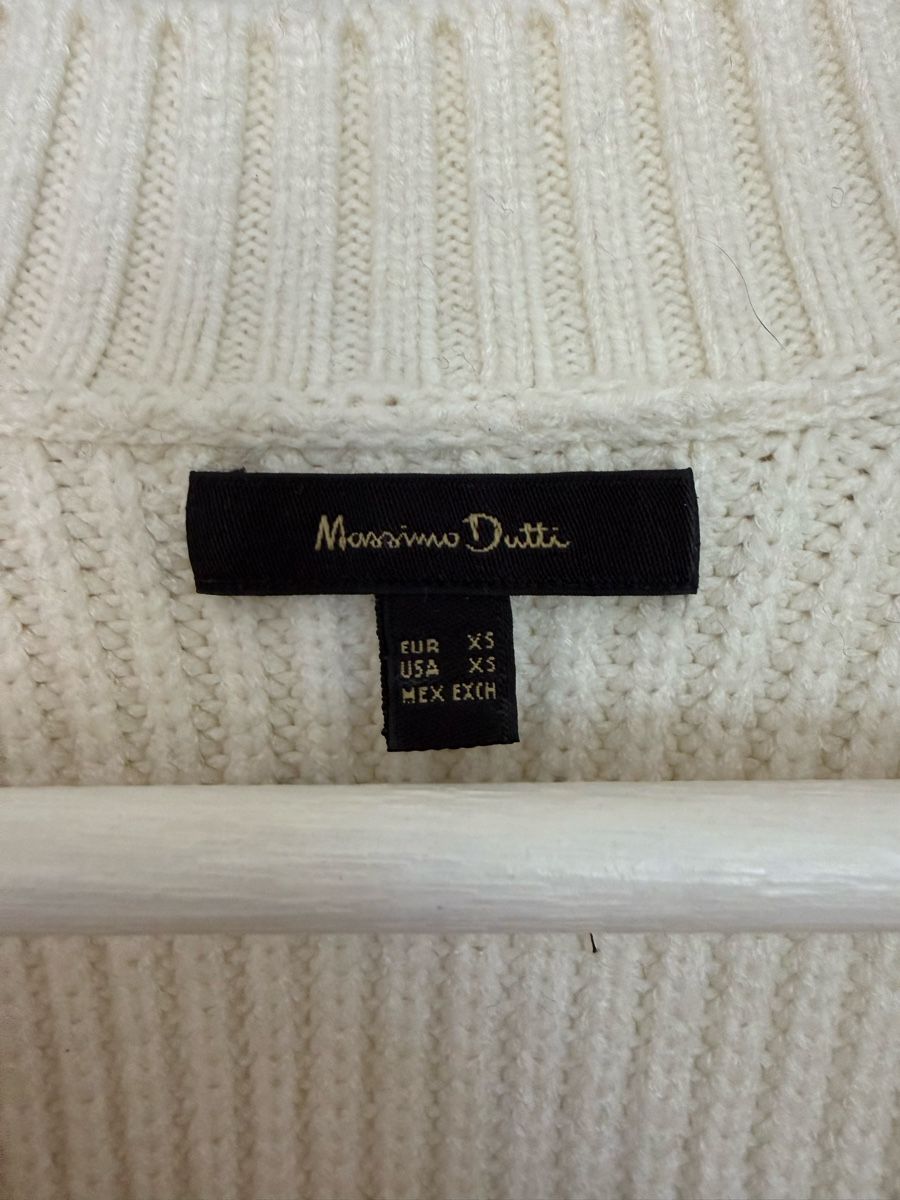 Massimo Dutti Maglioni & Felpe: Massimo Dutti Sweater V-Neck White – Usato da Baden venduto da fri_d2xs 2