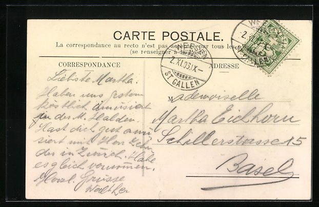 Cartes postales: AK Glarus, Teilansicht mit Glärnisch – D'occasion à Berlin par bartko-reher 1