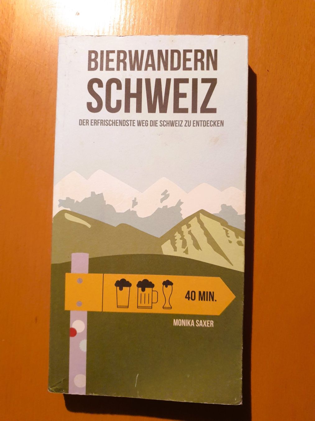 Cartine & Atlanti: BIER WANDERN SCHWEIZ WANDERWEGE / WANDERFÜHRER – Usato da Brüttisellen venduto da Nighttrain