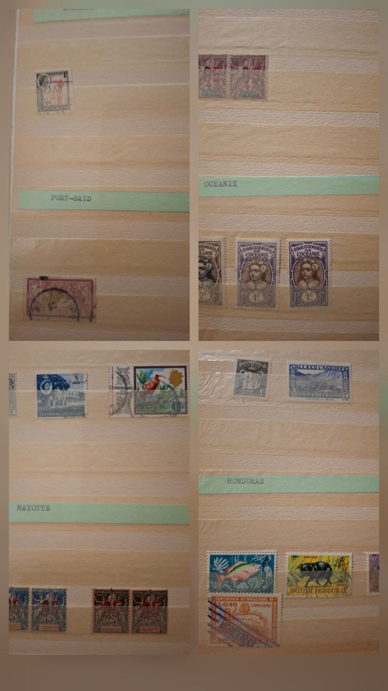 Alle Briefmarken: Diverse Marken Ausland diverse – Gebraucht aus Balgach von SIMEON27 2