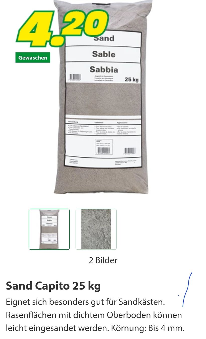 Sabbiera per bambini: Sand – Nuovo e nell'imballaggio originale da Möhlin venduto da jka_r8hc