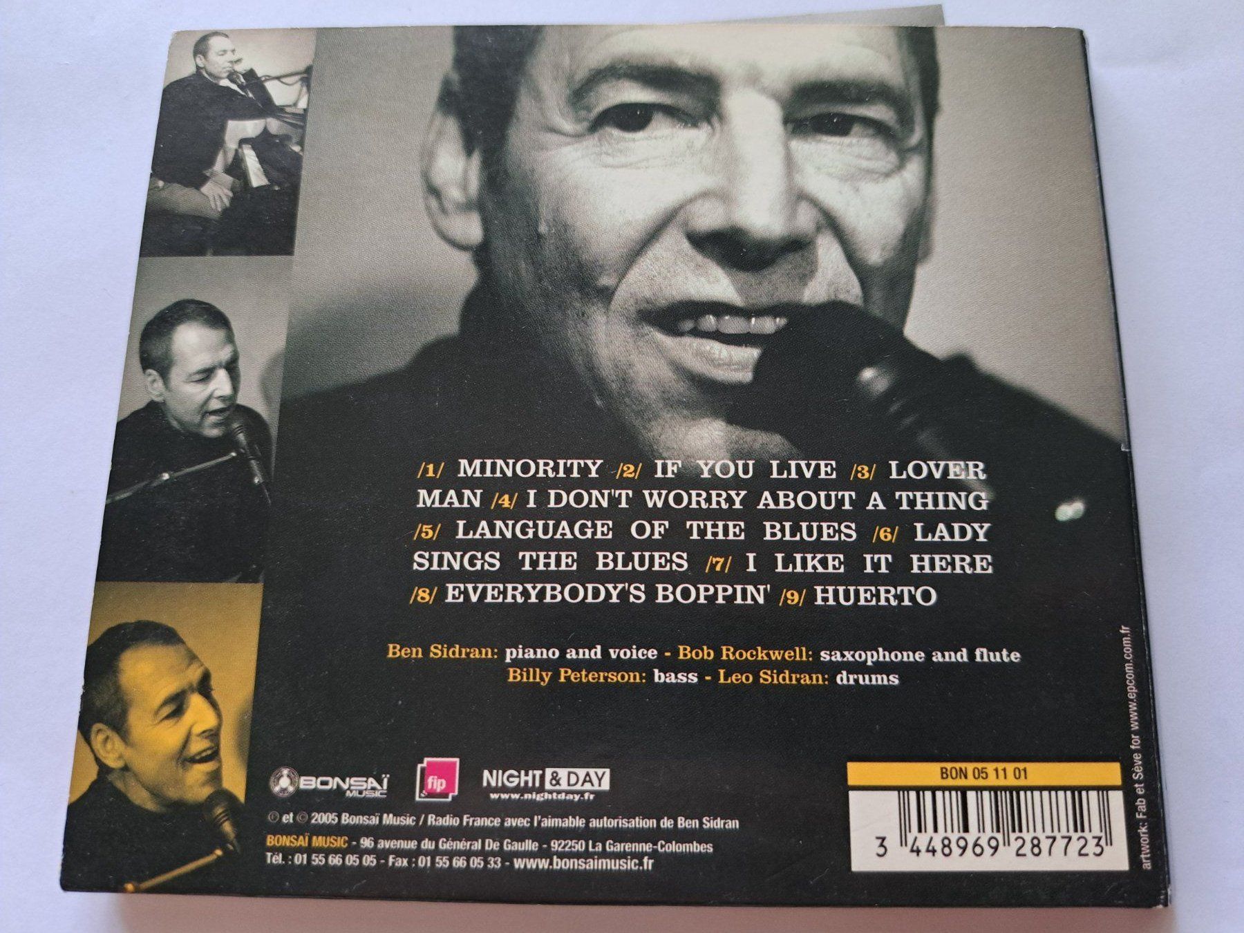 CD: Cd Ben Sidran - Live a Fip – Usato da Pully venduto da bro_n52j 1