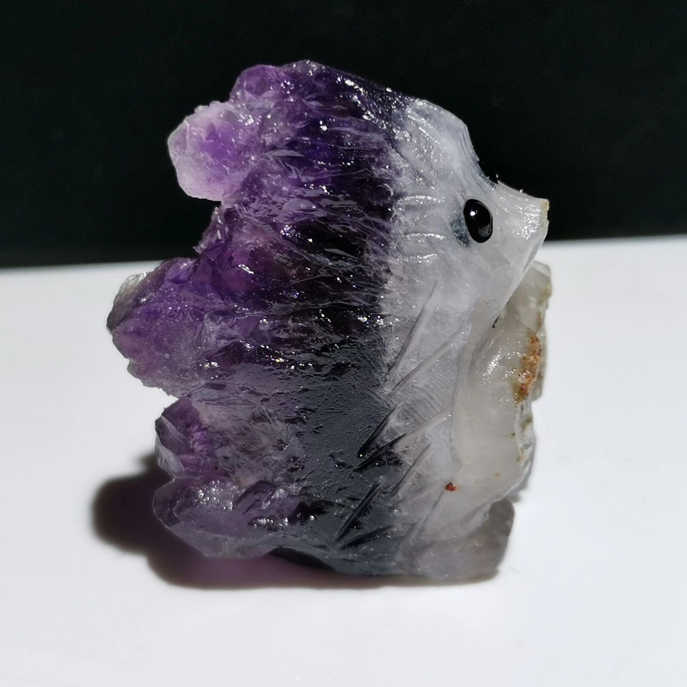 Pietre preziose: Mini Amethyst Igel Figur Statue Hérisson Améthyste – Nuovo (secondo la descrizione) da Prilly venduto da ilyria73 1