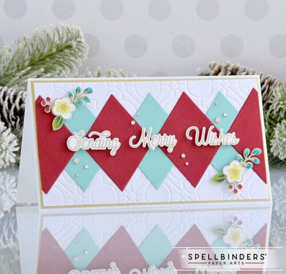 Schablonen: Spellbinders Hot Foil Plates & Dies  ** Merry Sentiments ** – Neu und originalverpackt aus Rubigen von rofi100 6