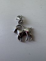 Charms Anhänger Sternzeichen Steinbock Silber neu