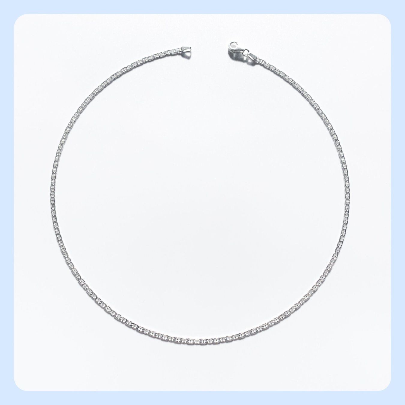Catenine: Kette aus Silber 45 cm – Nuovo e nell'imballaggio originale da Zürich venduto da MEVAS-Schmuck 1