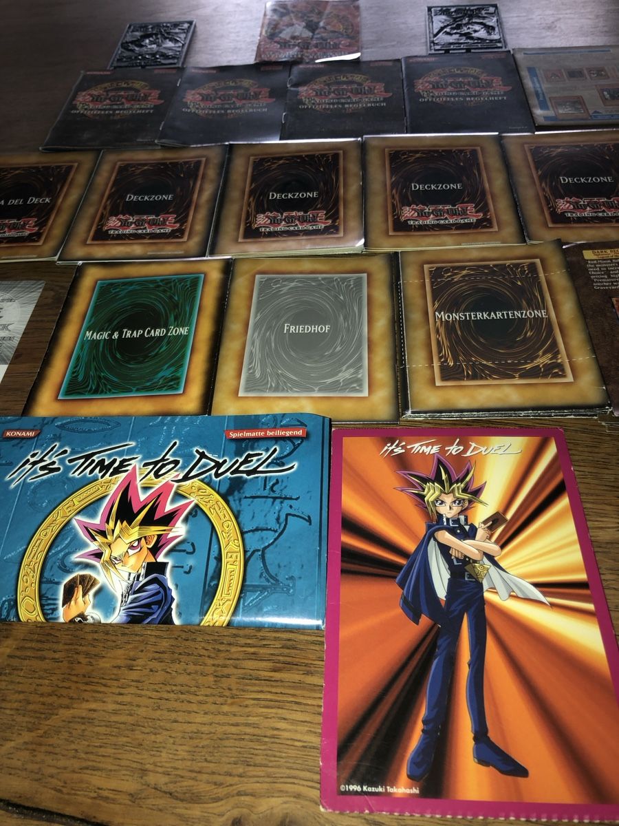 Yugioh Carte collezionabili: Yu-Gi-Oh Vintage Deckzone + Regelbuch – Usato da Maschwanden venduto da Brunoboy1994 1