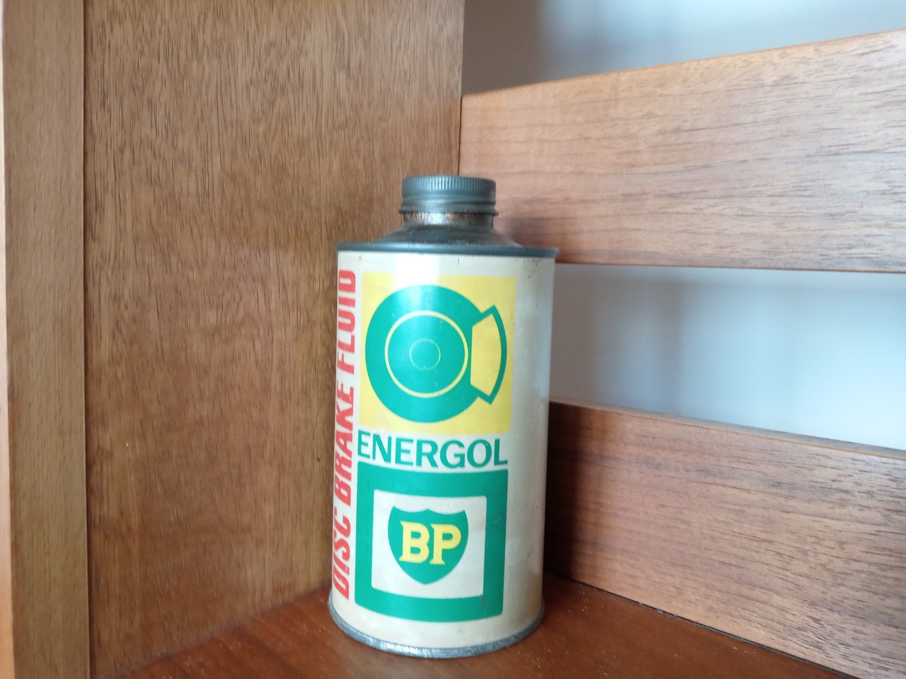 Sonstiges Fahrzeugzubehör: alte Blechdose BP Energol – Gebraucht aus Prez-vers-Siviriez von Monija70