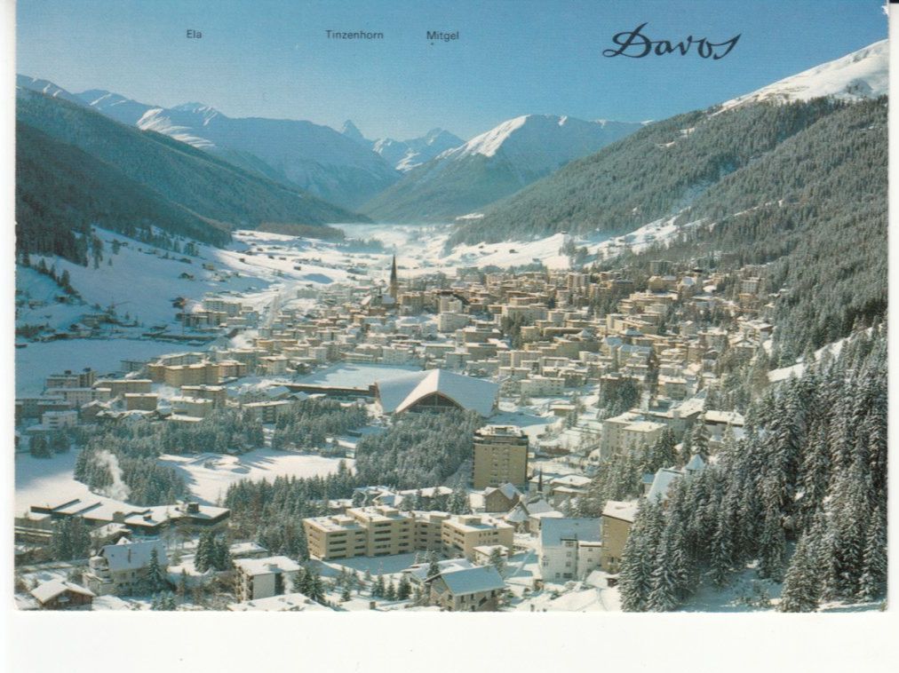 Cartoline postali: Davos 1985 – Usato da Bürglen TG venduto da StampGraf