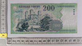 Ungarische 200 Forint Banknote, Jahr 2003