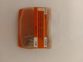 Holzschrauben Linsenkopf Messing 3.5x35 10 Stk Neu