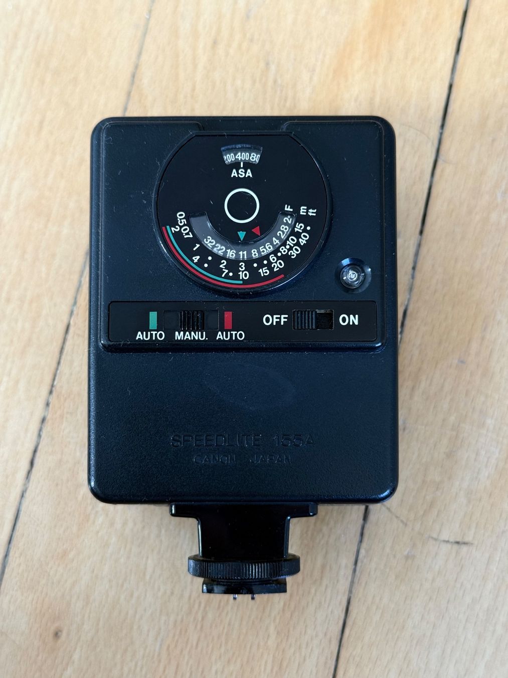 Canon Flash: Canon Speedlite 155A Analog Blitz – Difettoso da Bern venduto da bat379 2