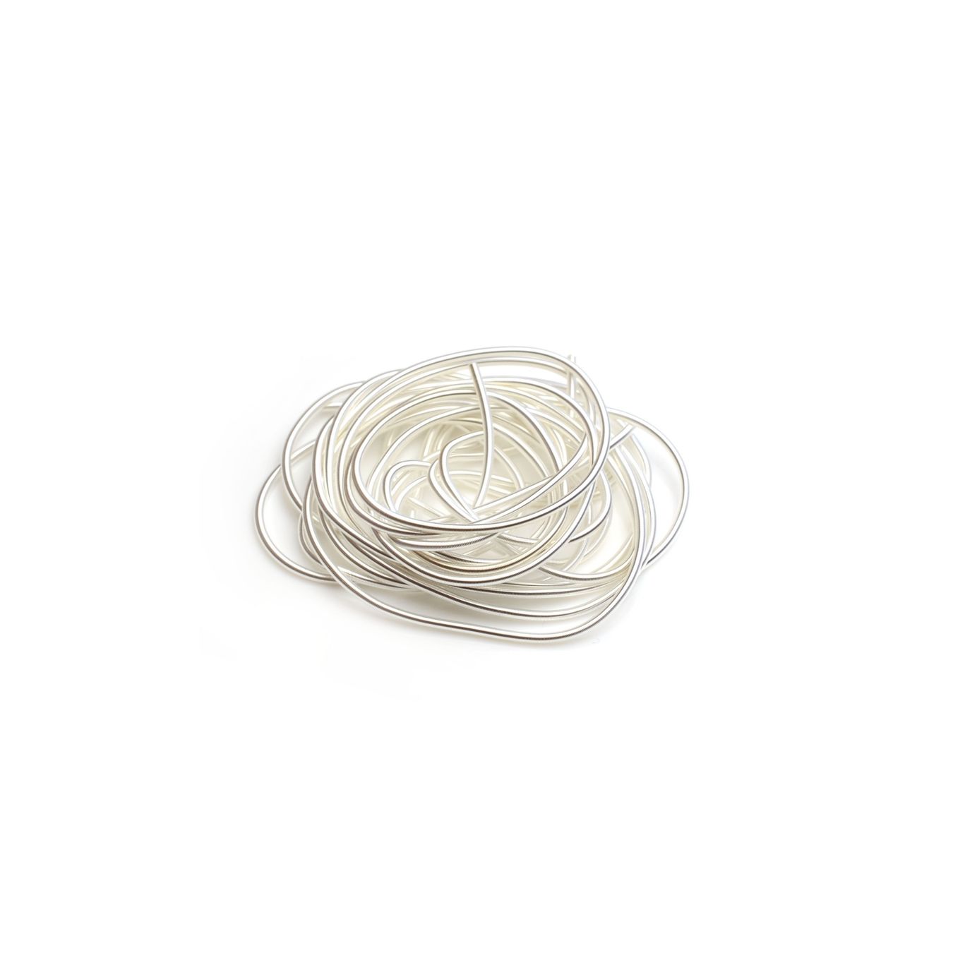 Anhänger: Spiraldraht / Bouillon versilbert (B09S) – Neu und originalverpackt aus Illnau von Ric98