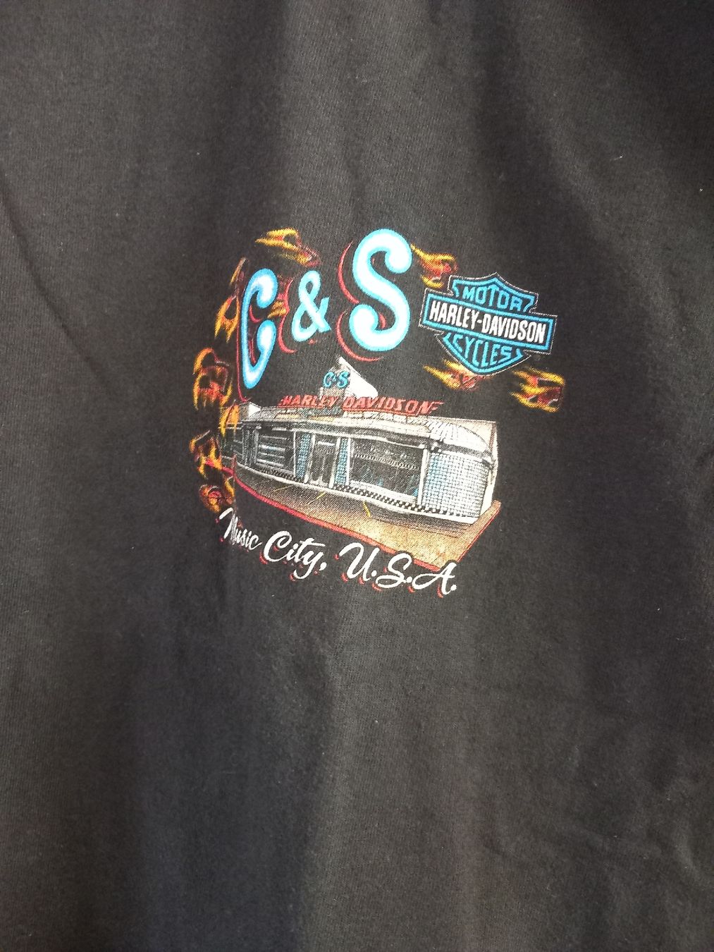 Harley-Davidson T-Shirts: Harley-Davidson T-Shirt G.M – Gebraucht aus Hochwald von motowear-secondhand 1