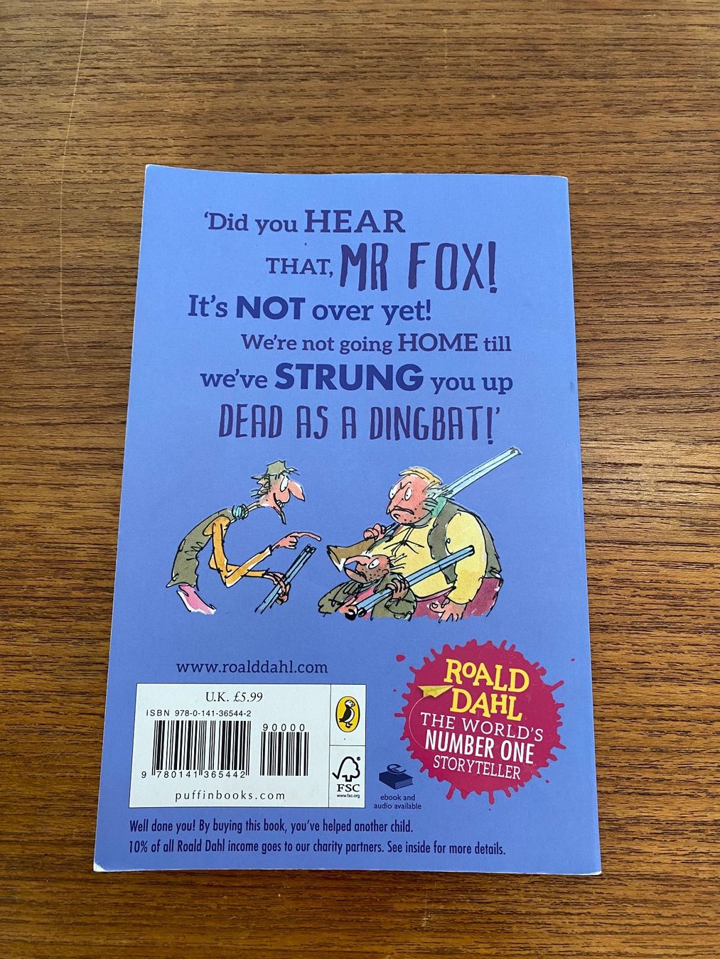 Bücher: Fantastic Mr Fox - Roald Dahl – Gebraucht aus Affoltern am Albis von  1