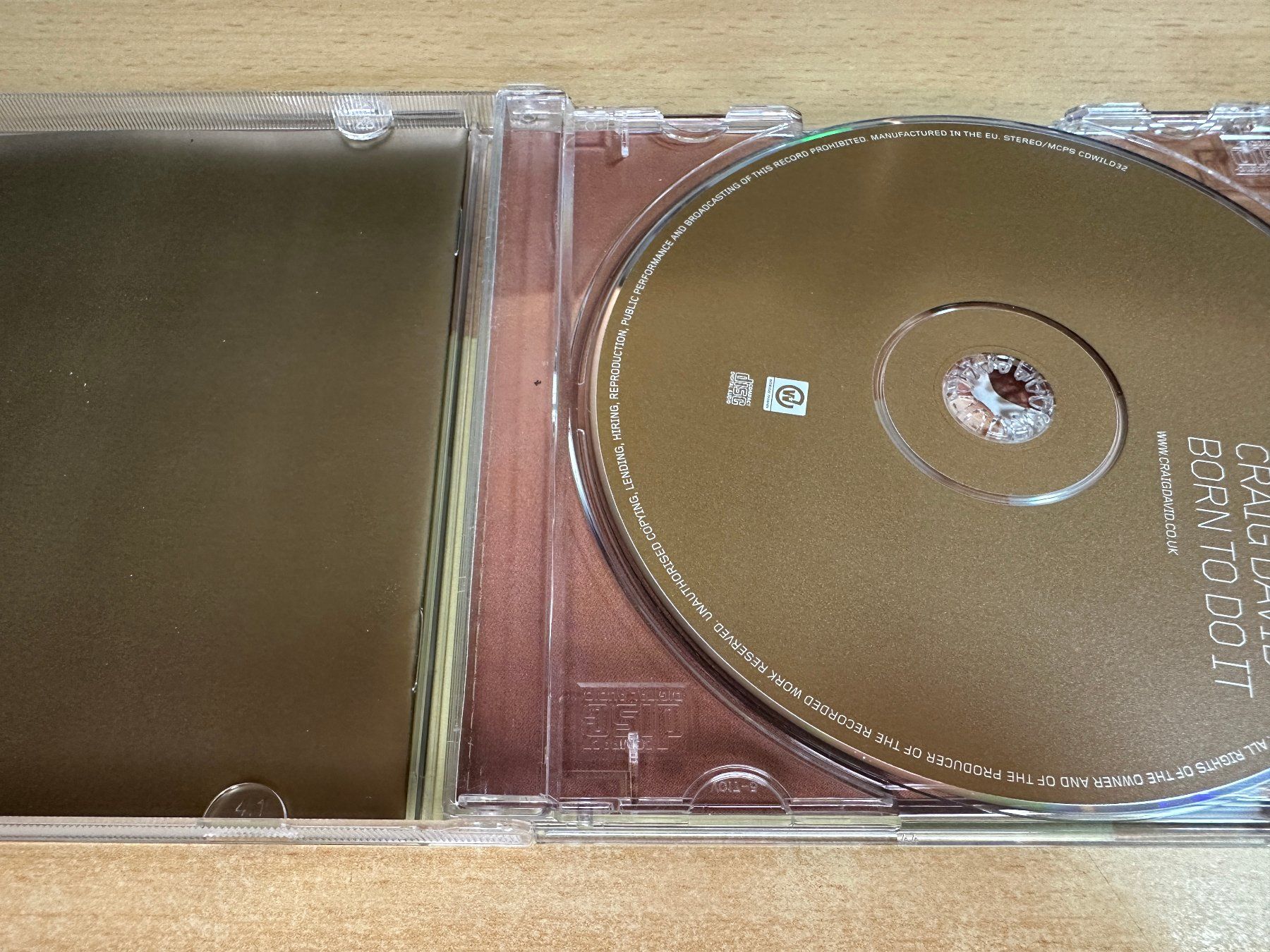 CD: H1 Craig David – Born To Do It – Usato da Rikon im Tösstal venduto da Alpenmutz 2