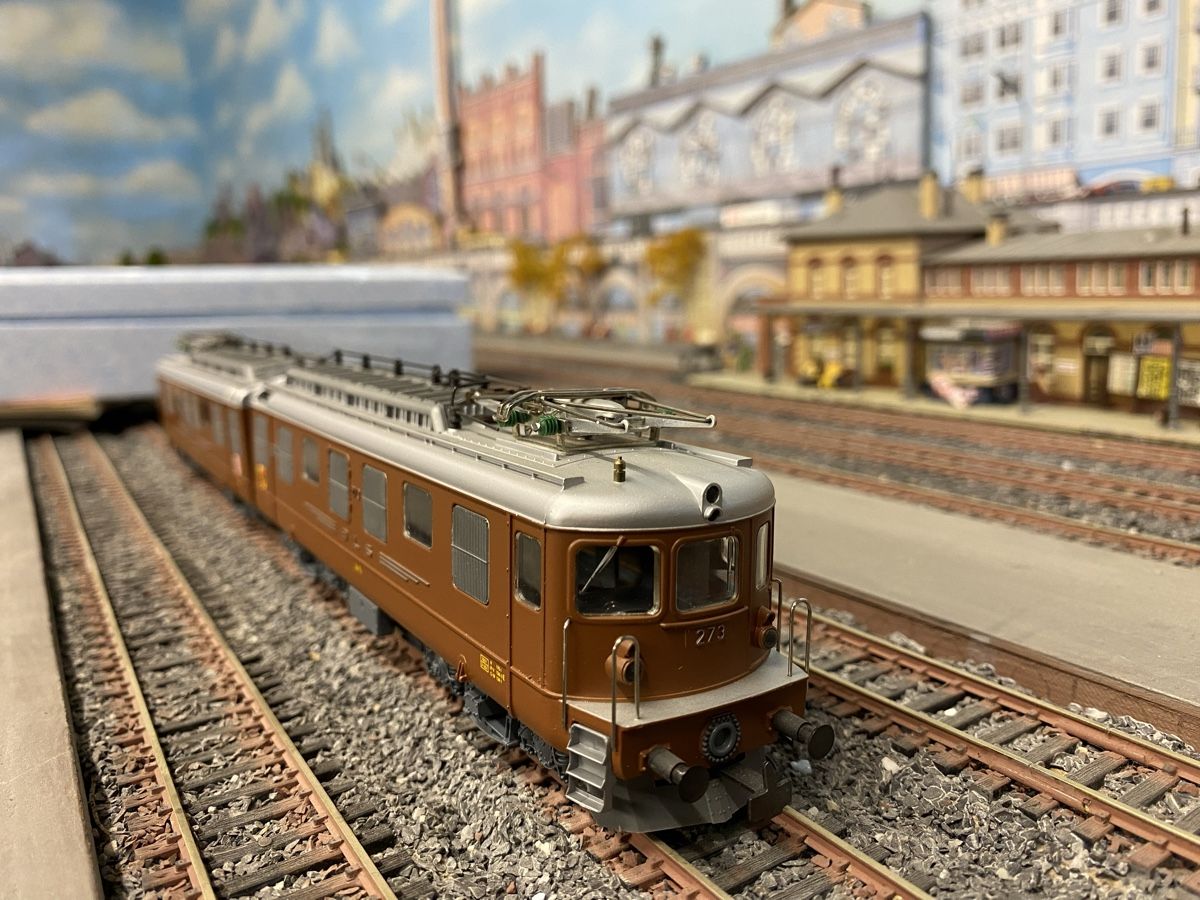 Hag Modelleisenbahnen: HAG 243 Ae 8/8 BLS H0 – Gebraucht aus Glattpark (Opfikon) von anywaya23 6