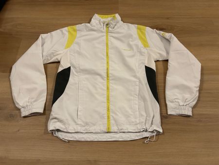 Veste de tennis Head blanche avec touches de couleurs