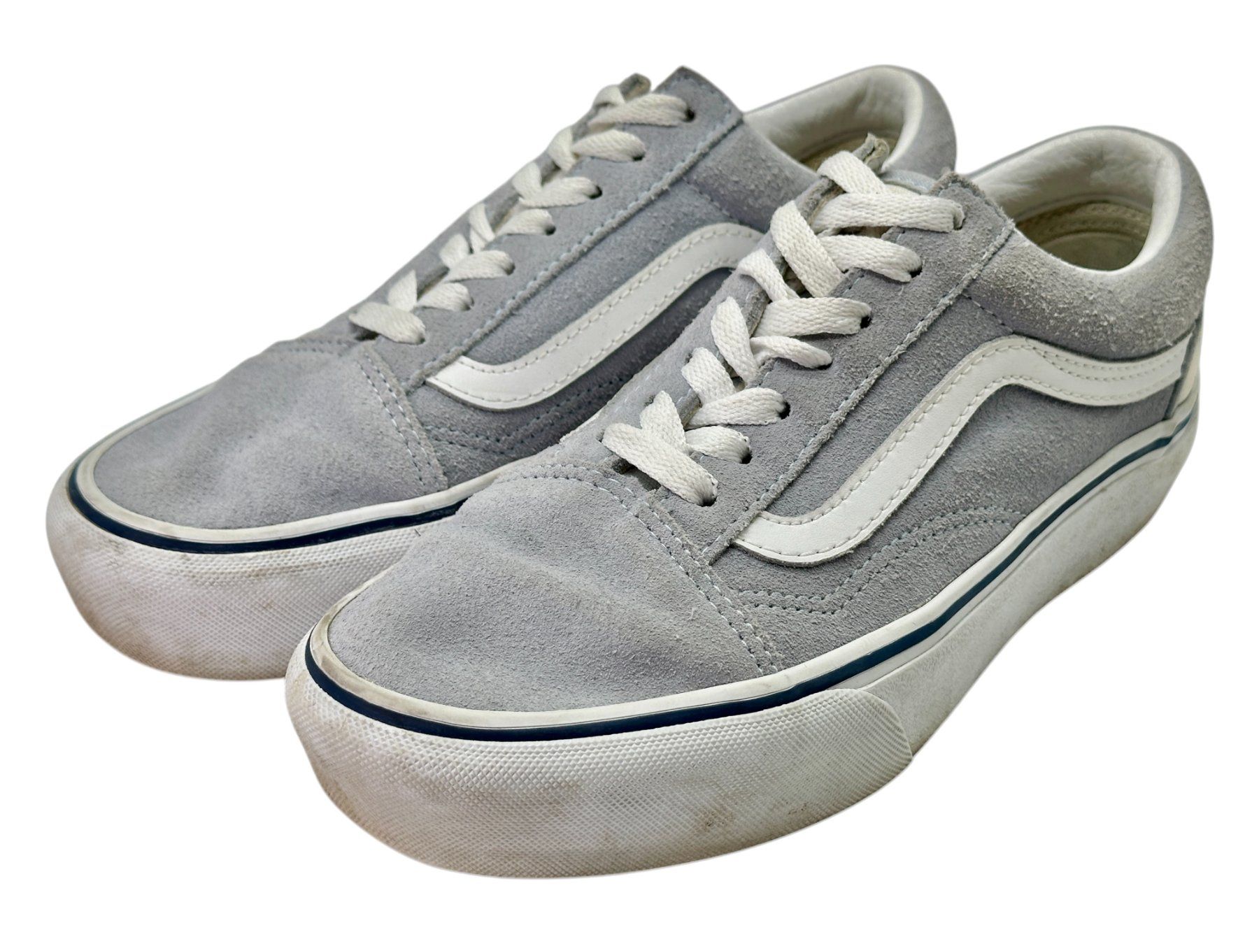 Vans Scarpe da donna: Vans Old Skool cuir gris. Pointure 37 – Usato da Morges venduto da DidisLuxeFinds 4
