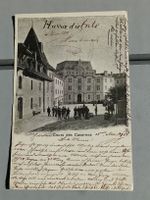 Alte PK / Yverdon - Cours des Casernes Gelaufen 1905