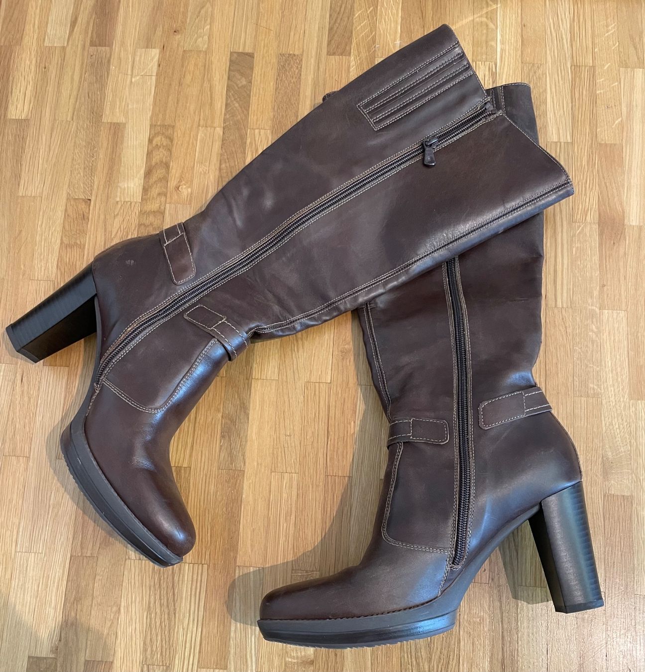 Scarpe da donna: NeroGiardini - Boot - Zeus - Braun - Grösse 39 - Leder – Usato da Winterthur venduto da CamiStore 1