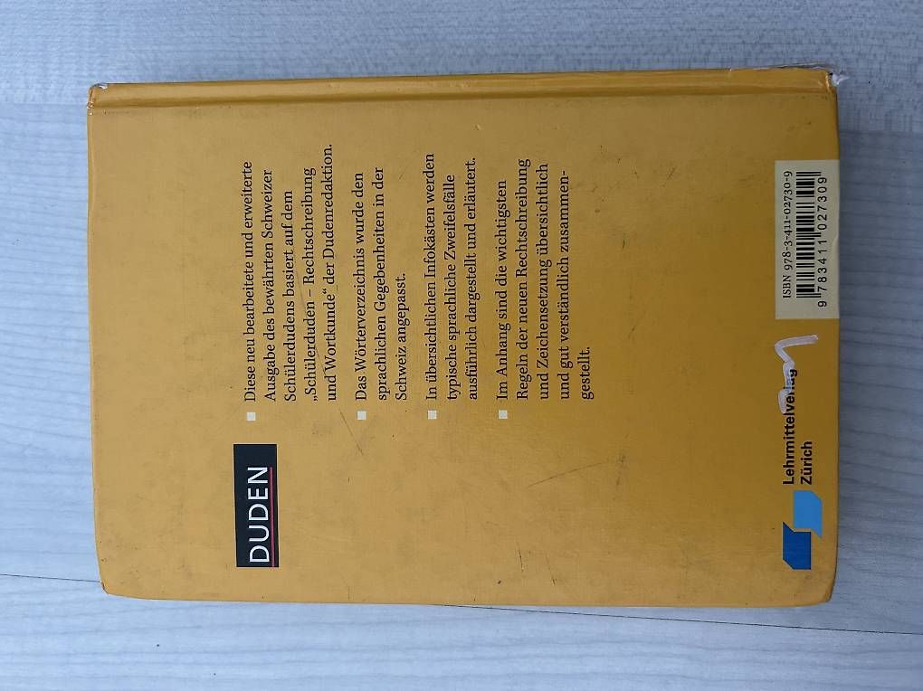 Libri: Schweizer Schülerduden Rechtschreibung – Usato da Chur venduto da zym_chk6 1