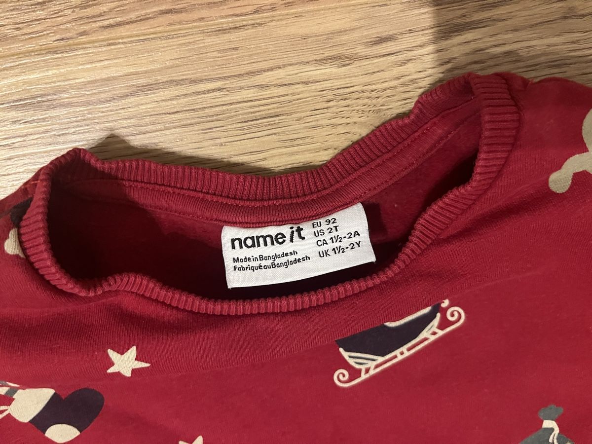 Name It Maglioni & Felpe: Name it Pullover - Weihnachtsmotiv gr. 92 – Nuovo (secondo la descrizione) da St. Peterzell venduto da martina333 1