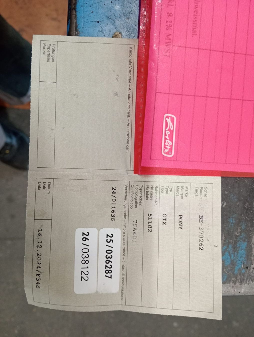 Pony Mofas: Pony GTX – Gebraucht aus Roggwil BE von bahn75 7