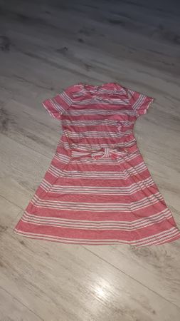Tom Tailor Kleid 128 134, gestreift, Sommerkleid neuwertig 