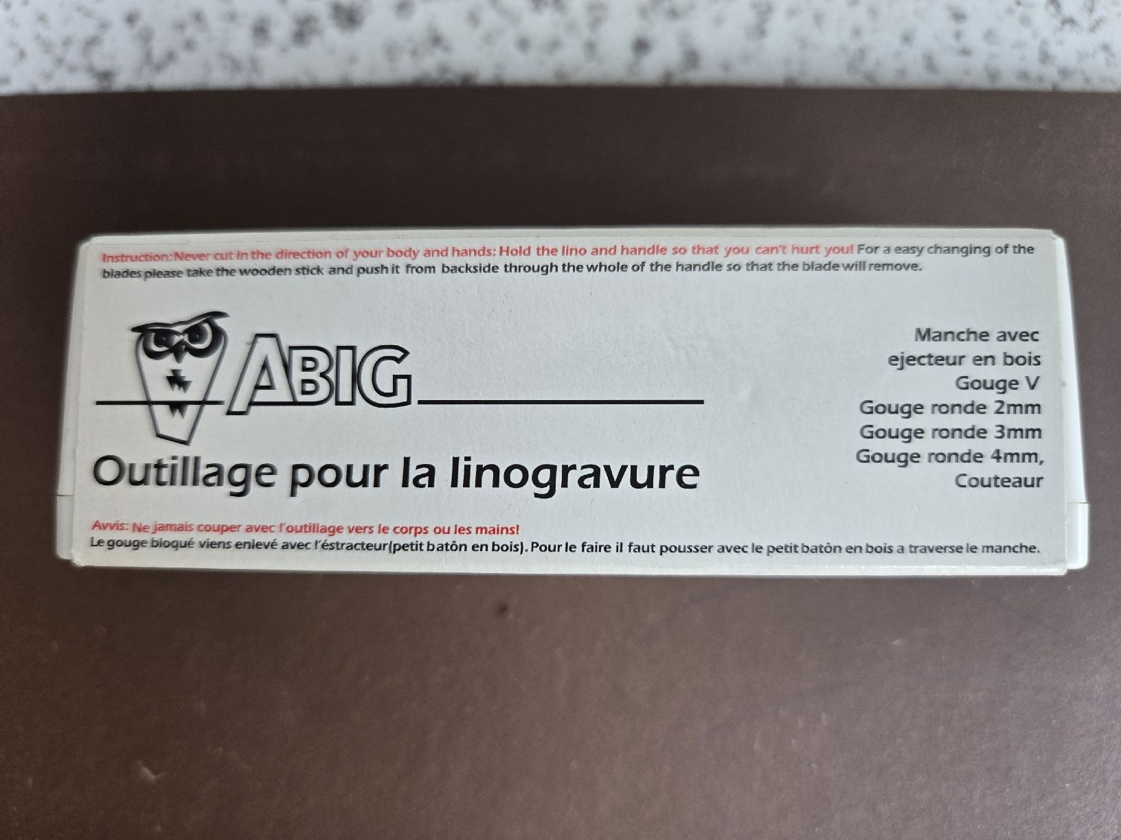 Alle Werkzeuge: outils pour la linogravure – Gebraucht aus Montet (Broye) von CandiceD 6