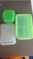4 Vorratsbehälter/Lunchboxen (kein Einzelverkauf)