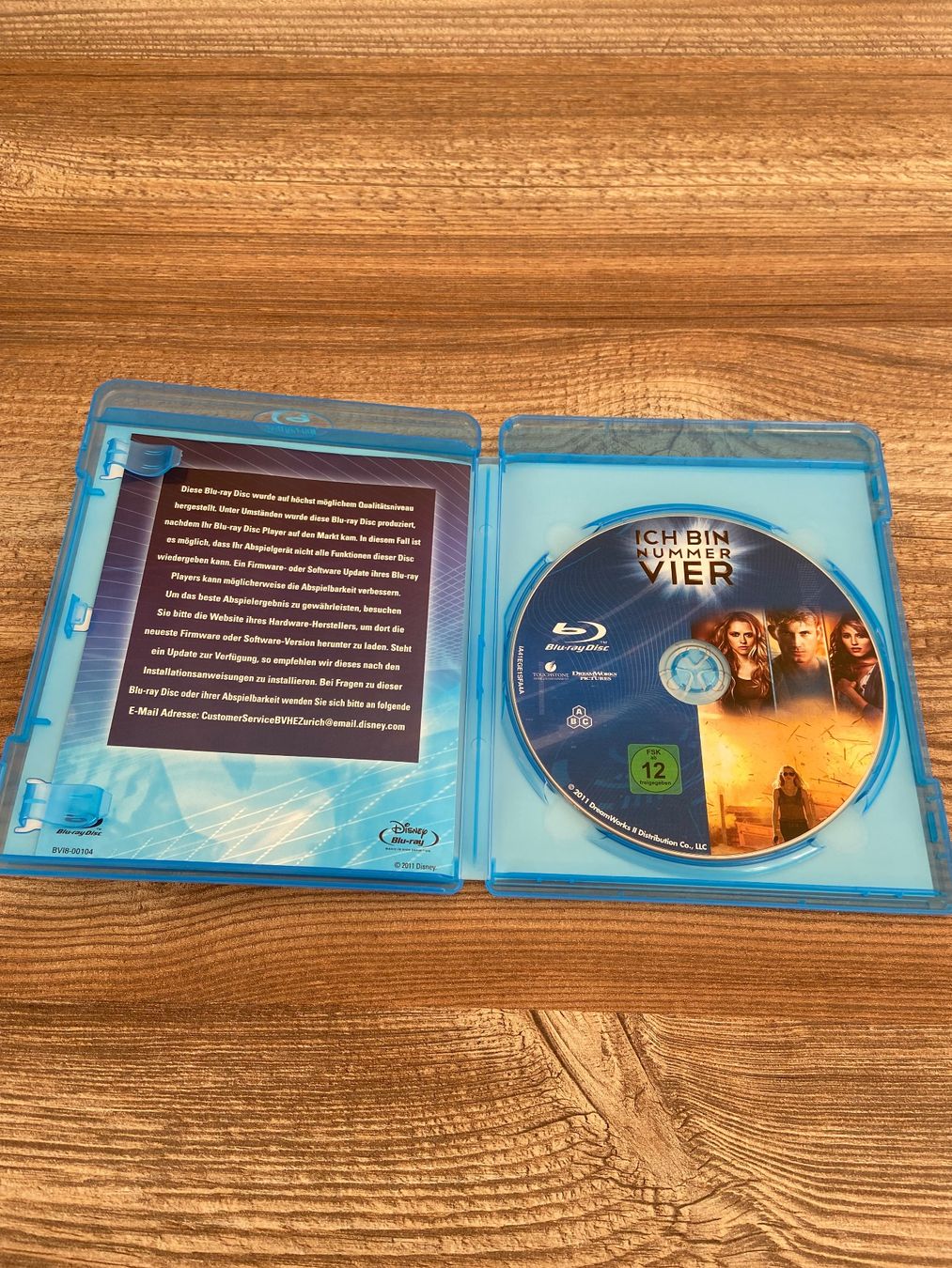 Tutti i DVDs: Ich bin Nummer Vier Blu-ray in Top Zustand! – Usato da Hasle LU venduto da P89erni01 2