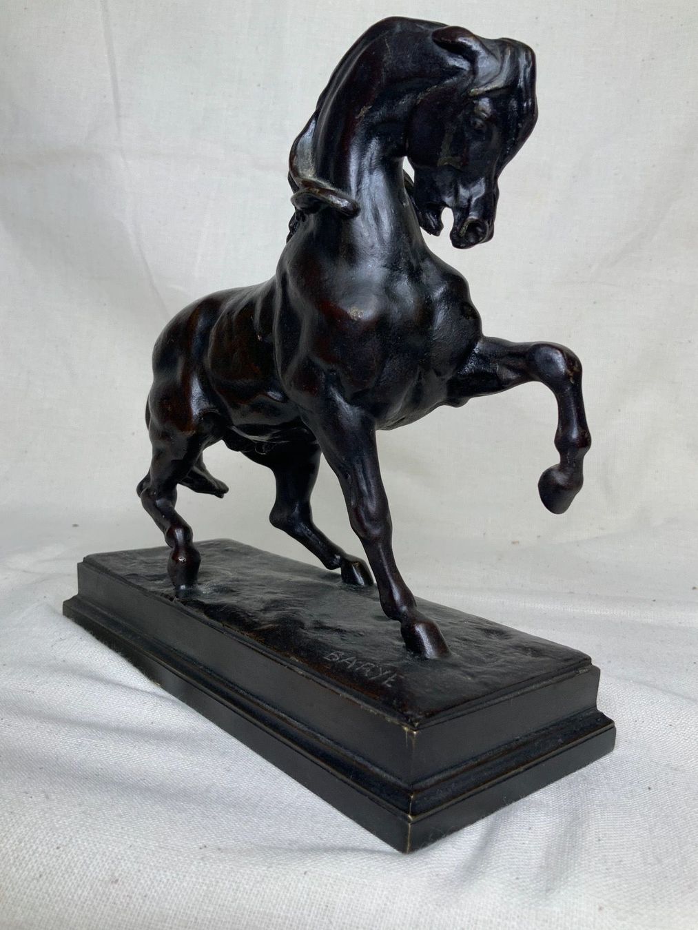 Skulpturen & Statuen: Barye Pferd / Barbedienne / Barye cheval Turc – Gebraucht aus La Heutte von Mikeller74 1