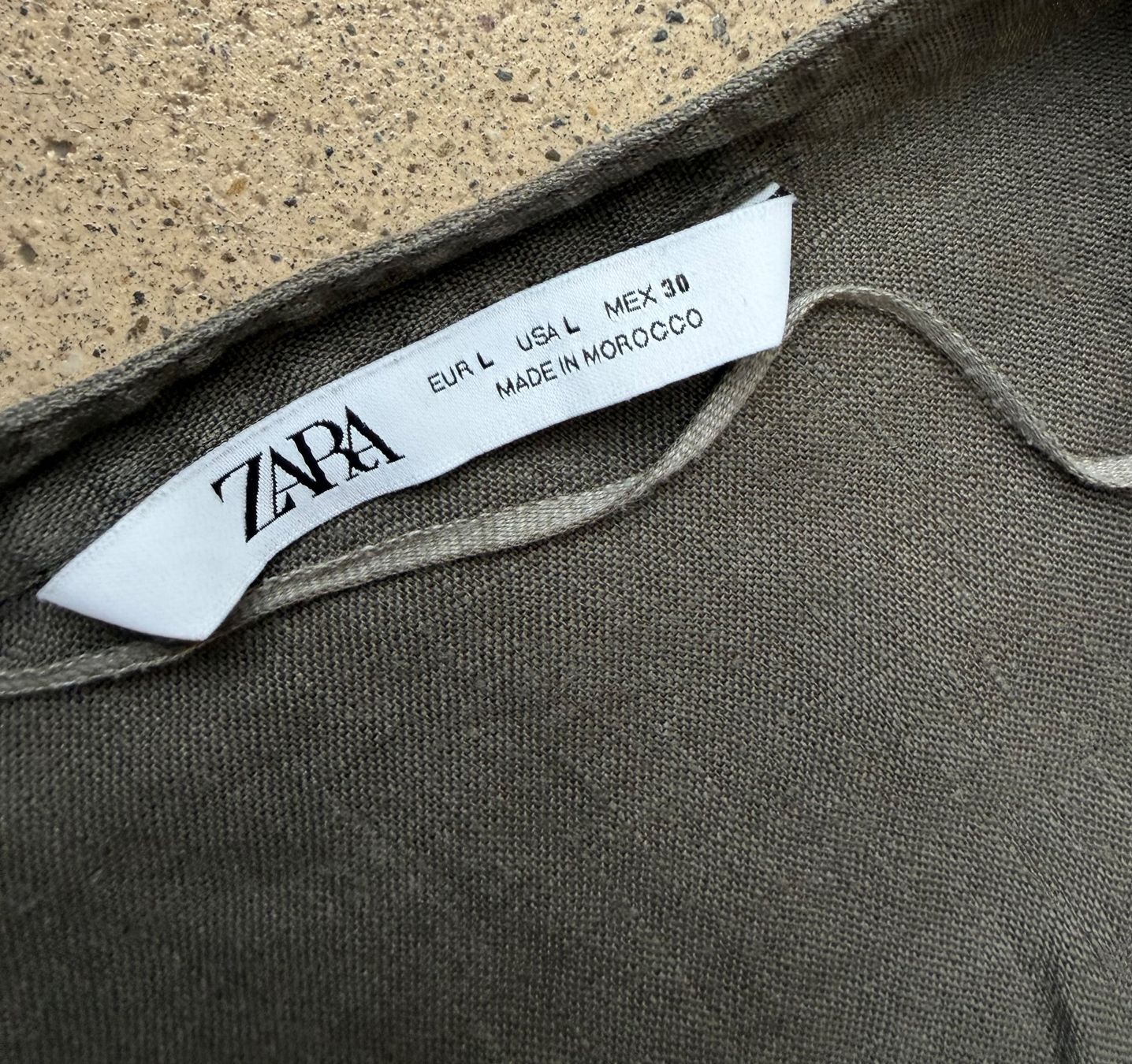 Zara Camicette: ZARA Leinenbluse 💚 – Usato da zürich venduto da vintage12 8