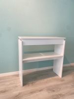 Table console blanche