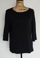 Schwarzes Langarmshirt, Grösse L, neuwertig, Cotton