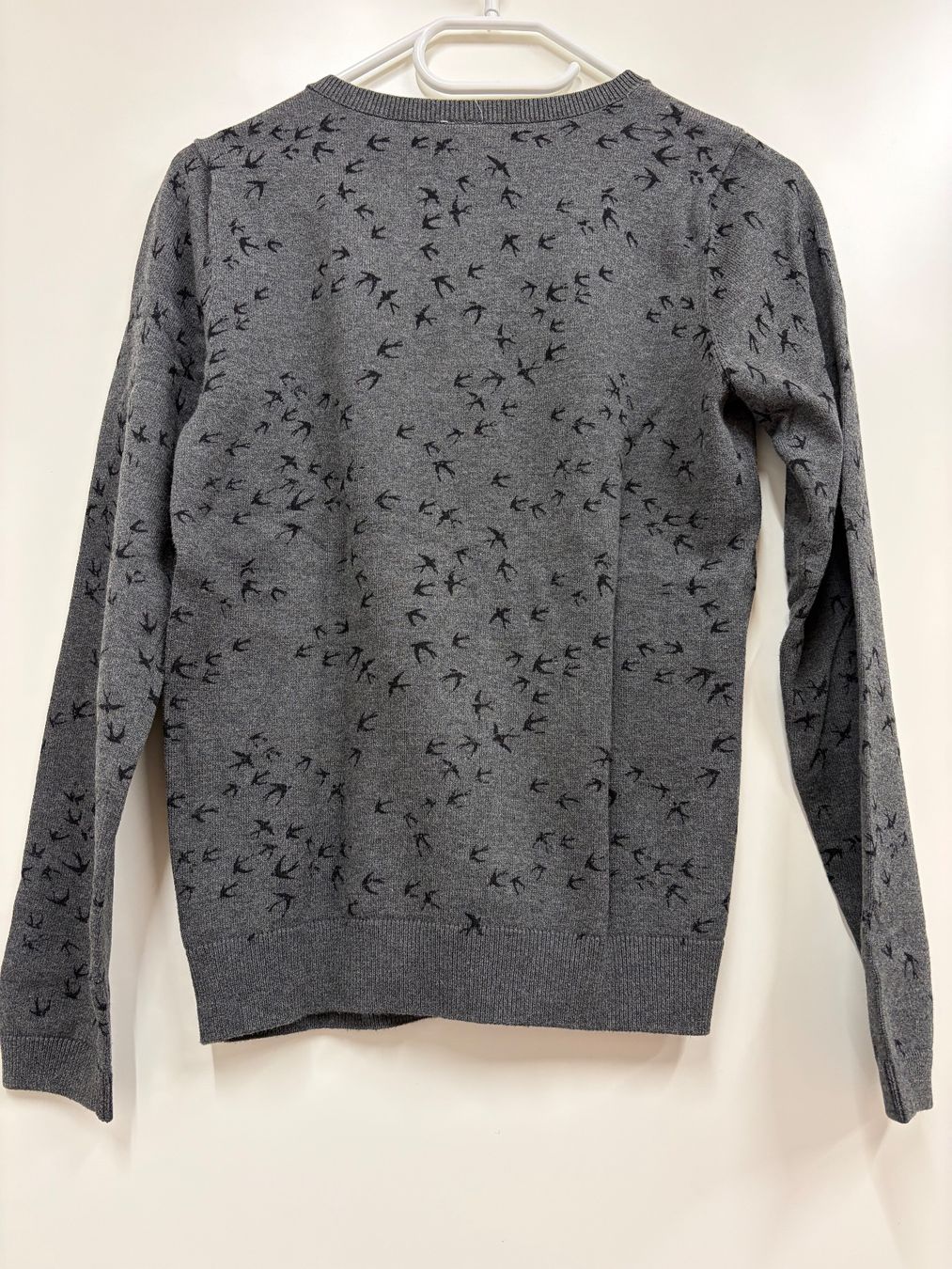 S.Oliver Giacche & Cappotti: s.Oliver Cardigan, grau mit Muster, Grösse – Usato da Uitikon Waldegg venduto da SanjaR 1
