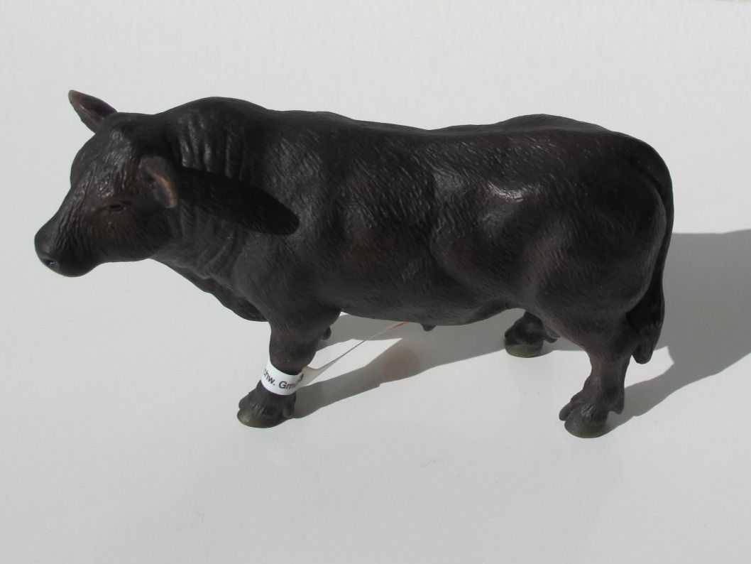 Schleich Figuren: Schleich 13766 Black Angus Bulle, Stier – Gebraucht aus Vilters von hedi00 2