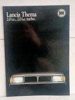 Brochure Catalogue Lancia Thema 1988 (Suisse) (04.5.9649.06)