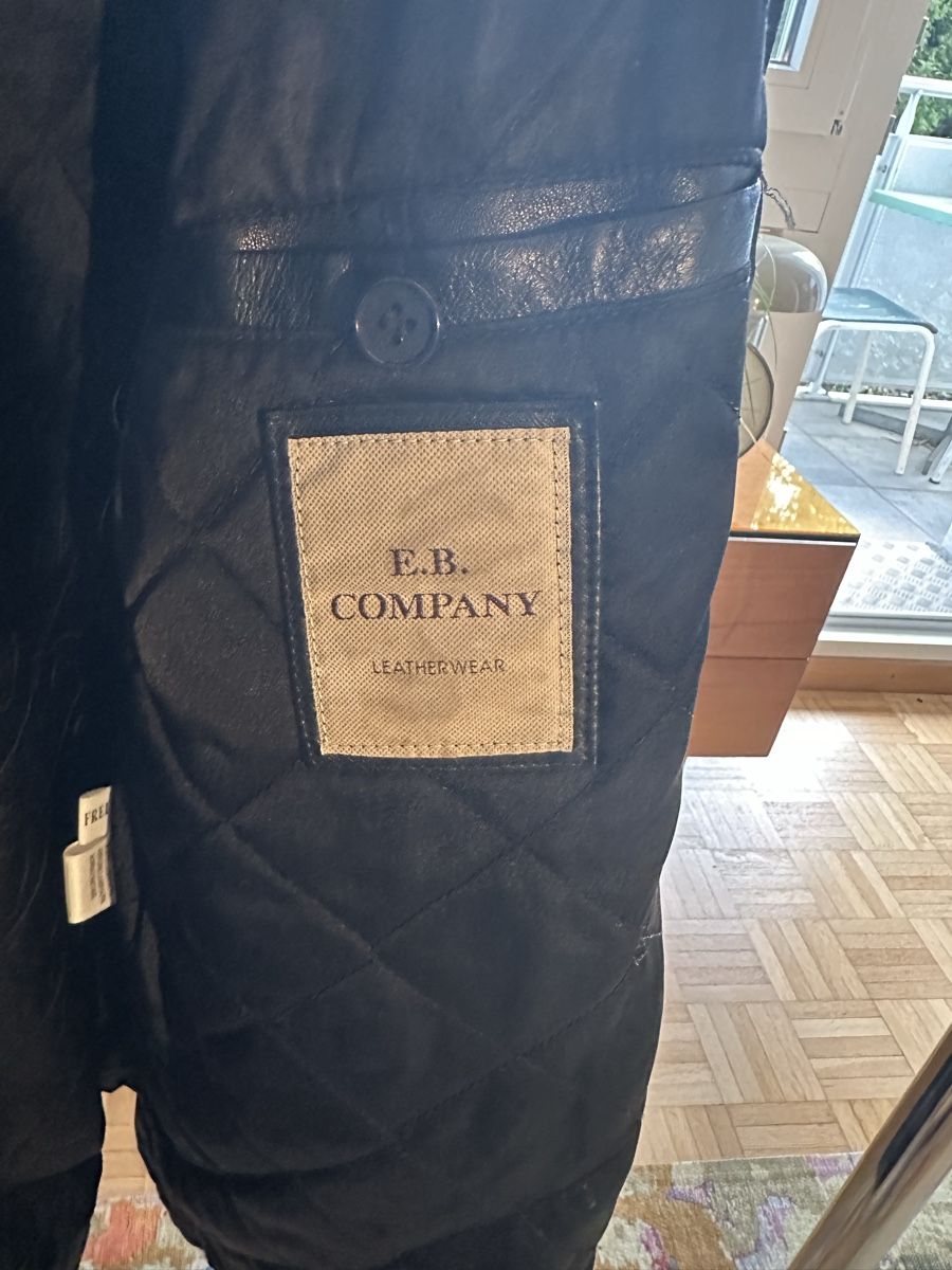 Manteaux: Schwarze Herren Lederjacke, L,  – D'occasion à Zürich par kuuubi 3