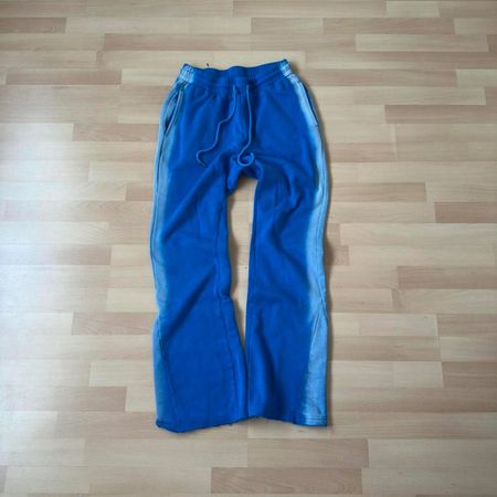 NovaMEN Wide-Leg Jogginghose Washed Look