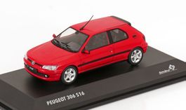 Peugeot 306 GTI S16 1997-2001 rot / schwarz  1:43 von Solido