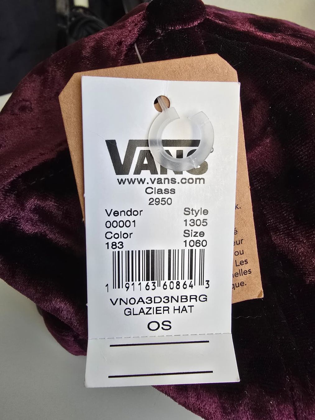 Vans Copricapi, berretti & cappellini: Casquette VANS en velours – Nuovo (secondo la descrizione) da Mont-sur-Rolle venduto da Senna85 1