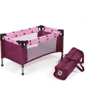 Bayer Chic 2000 - 65278 Puppen-Reisebett, Stars Brombeere