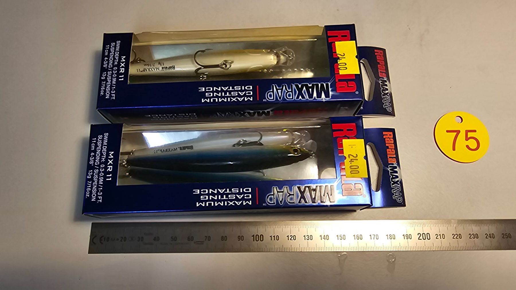Rapala Esche: 2 Rapala Maxrap Köder, neu & OVP, Top Zustand, Max Casting – Nuovo e nell'imballaggio originale da Abtwil SG venduto da Fischerei_Artikel 1