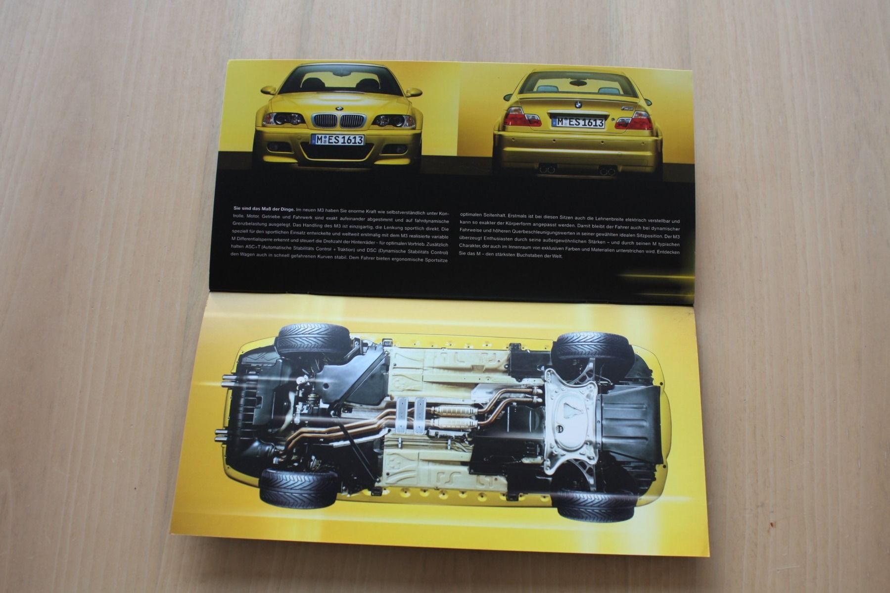 BMW Documenti: BMW M3 Coupe E46 Prospekt 2000 – Usato da Wikon venduto da erwin400 5