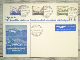 TR89 Enveloppe + Timbre Suisse 1946
