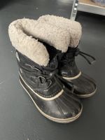 Sorel Winterstiefel schwarz gefüttert gute Zustand